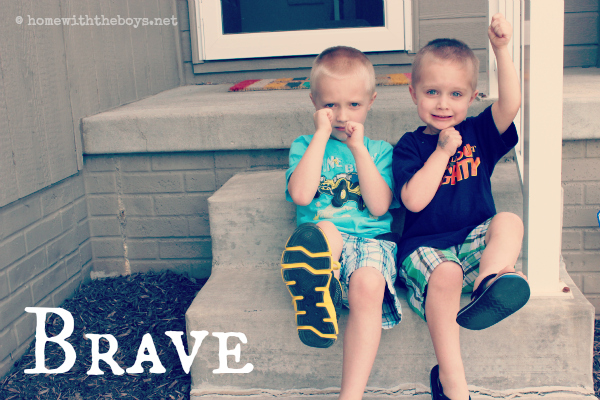The Brave Fight {Five Minute Friday}