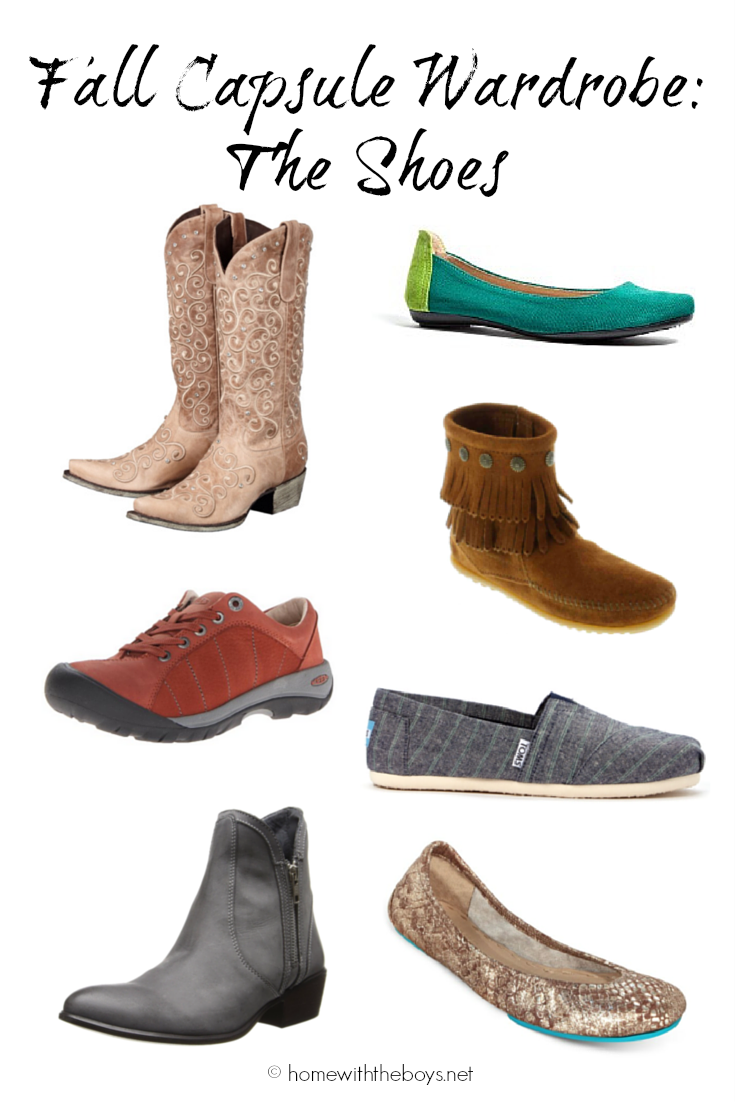 Fall Capsule Wardrobe: The Shoes