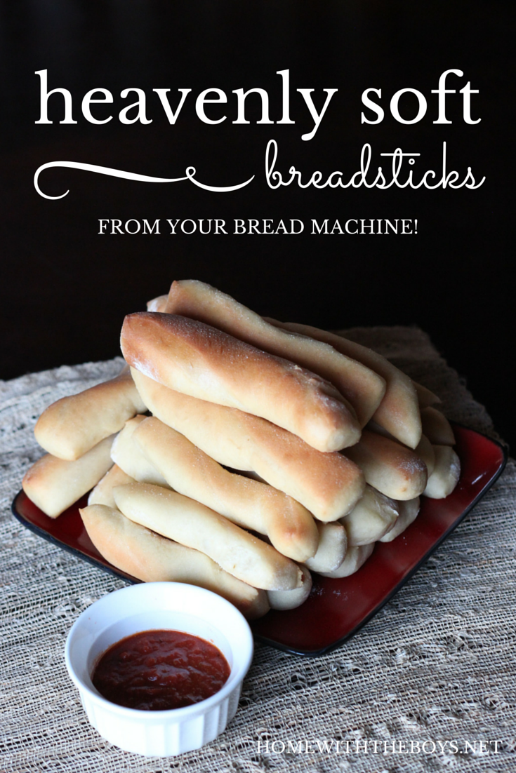 Heavenly Soft Breadsticks (Bread Machine Recipe)