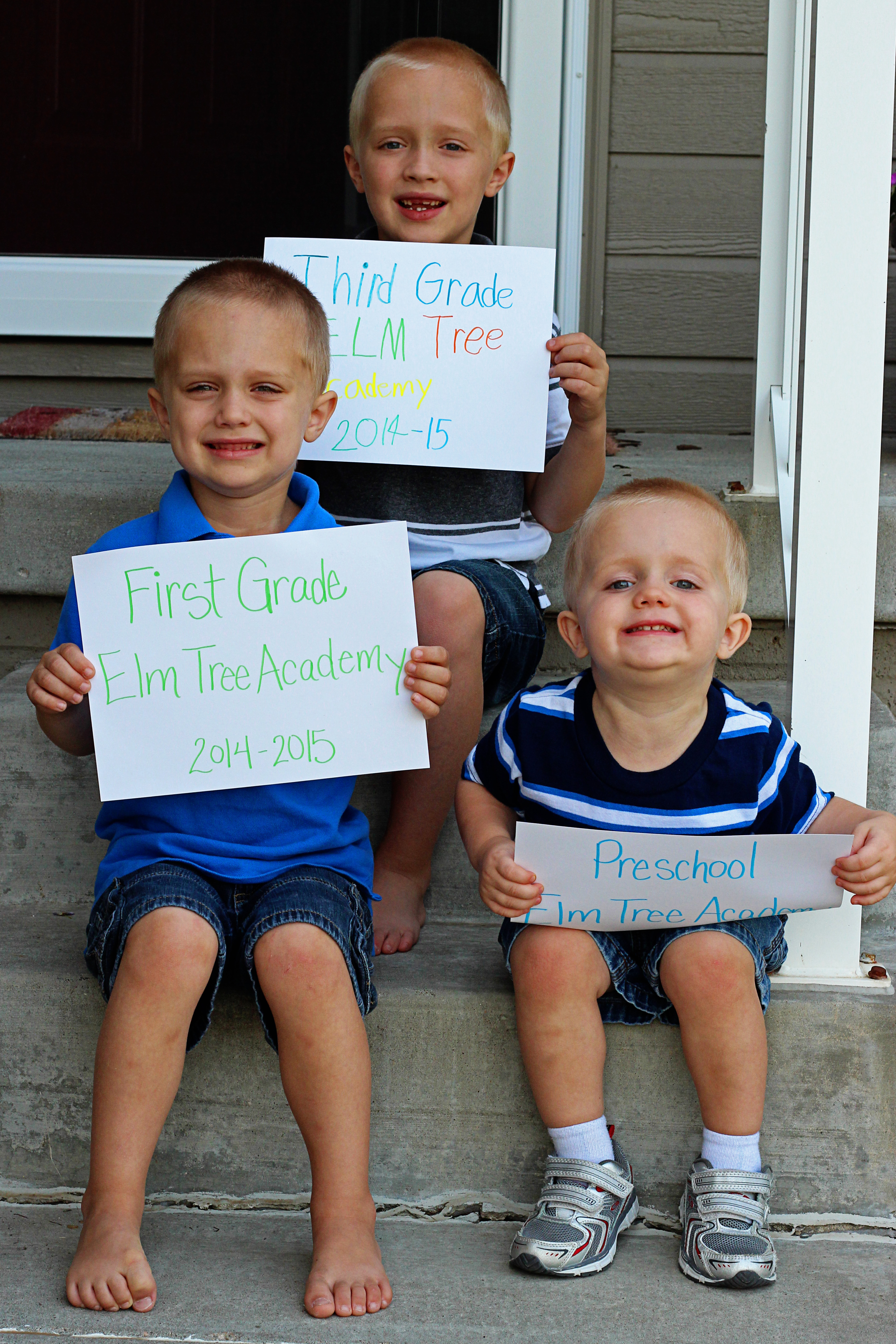 First Day of School at Elm Tree Academy! {2014-15}